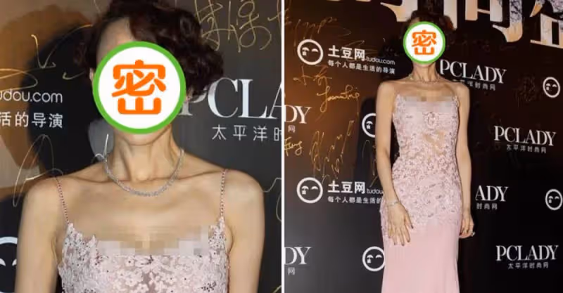 54歲蕭薔再回春！身材真不一般，穿著帶點「透」的裙子，看著真有魅力