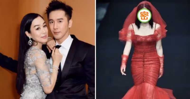 鐘麗緹比例有多嚇人？看52歲的她穿「魚尾裙」走秀，老公張倫碩眼神不淡定了