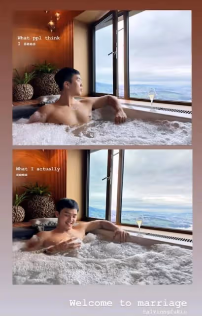 人生贏家！TVB小生與富貴太太蜜月豪游一個月，全程費用女方全包