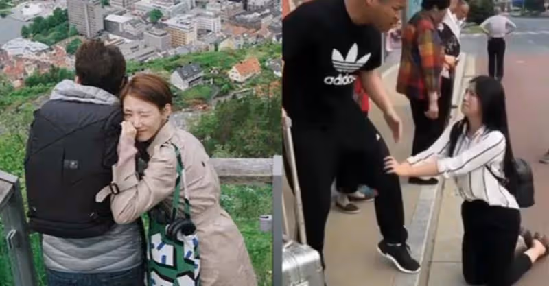 我讓你玩個夠，老婆不聽勸陪男閨蜜旅遊一個禮拜，回家後跪求丈夫：別離婚
