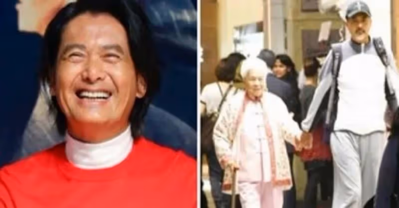 孝順的好典範，周潤發每週牽98歲老母，膝下無子決定：走後200億身家全捐出