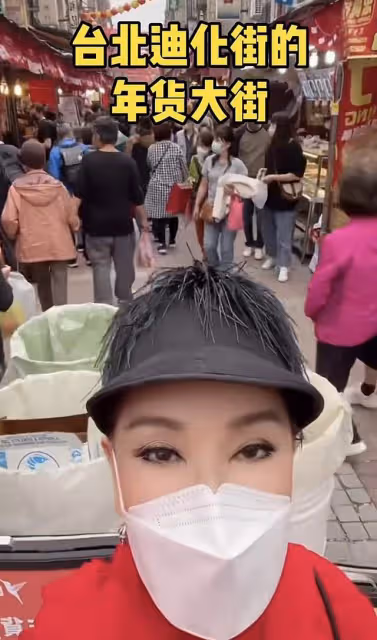 73歲夏台鳳台北趕集買年貨,逛路邊攤無人識,獨子患癌已去世8年