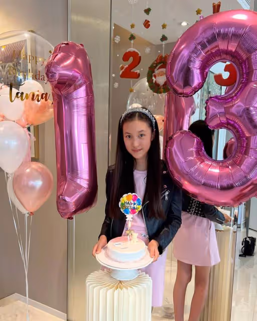 郭可盈夫婦為愛女慶生!13歲漂亮女兒想當歌手,讀名校學費13萬