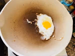 裙帶菜煎蛋湯，好喝低脂，五分鐘快手湯