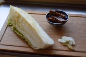 油渣燒白菜