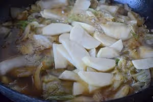 油渣燒白菜