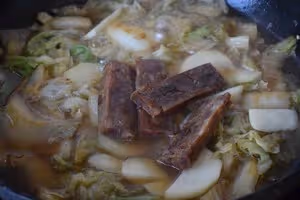 油渣燒白菜