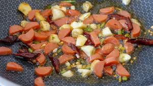 豌豆燒豆腐