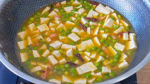 豌豆燒豆腐