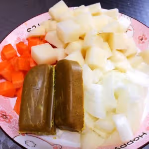 超濃咖喱雞塊土豆飯