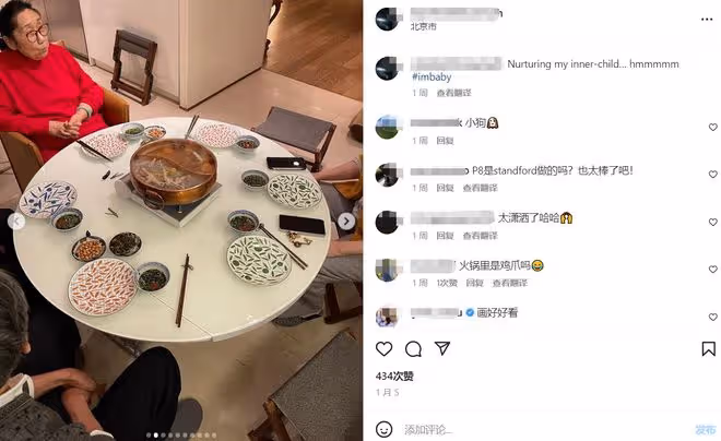 林依輪倆兒子回國，與家人齊聚豪宅迎新年太溫馨，高大帥氣像老爸