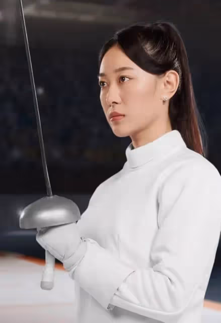 擊劍女神美照曝光!時尚穿搭顯氣質,百看不厭,真的是顏值天花板