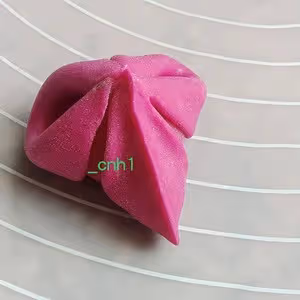 火龍果三角梅包（下） *花兒饅頭194