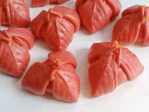 火龍果三角梅包（下） *花兒饅頭194