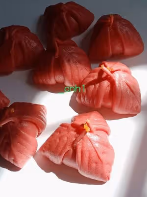 火龍果三角梅包（下） *花兒饅頭194