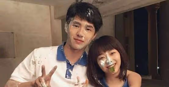 都說譚松韻胖不止84斤,看到她和baby同框後,這腿圍過於真實了