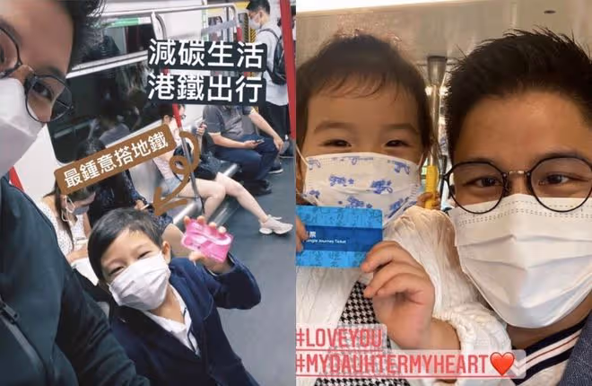 霍啟剛帶小女兒看展,頭挨著頭父女情深,郭晶晶身穿皮衣氣質超贊