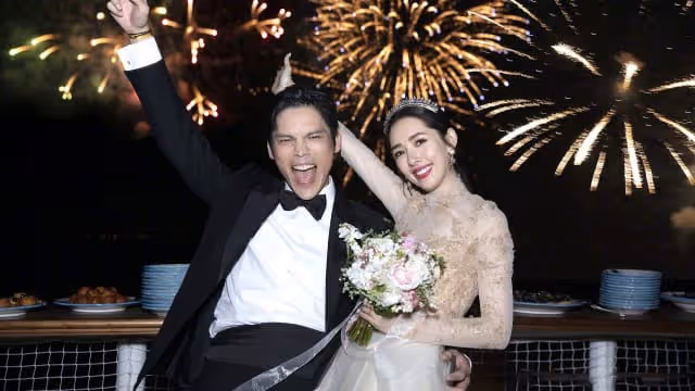郭碧婷飛香港為婆婆慶生　同框向家老小撇婚變傳聞
