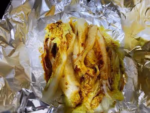 空氣炸鍋烤娃娃菜