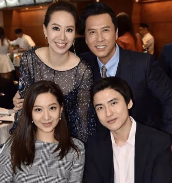 甄子丹版《天龍八部》首映!港圈大佬雲集,汪圓圓百億公婆罕露面