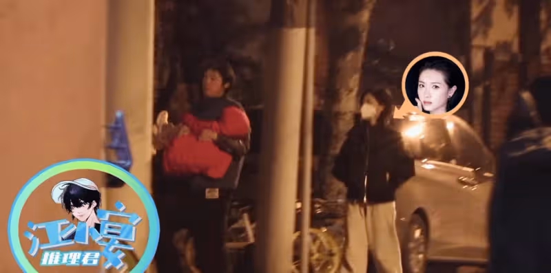 萬茜一家三口近況曝光！與丈夫當街擁抱秀恩愛，小女兒乖巧可愛