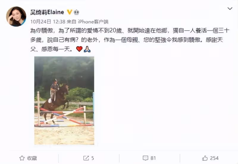 吳綺莉:春節一個人帶貨不提及女兒,滿屏尷尬卻說不後悔走過的路
