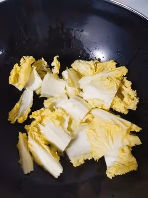 娃娃菜炒木耳