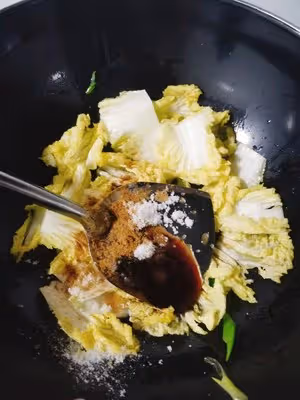 娃娃菜炒木耳
