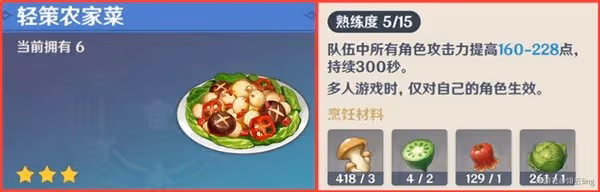 《原神》3.4版本新增食譜獲取方法