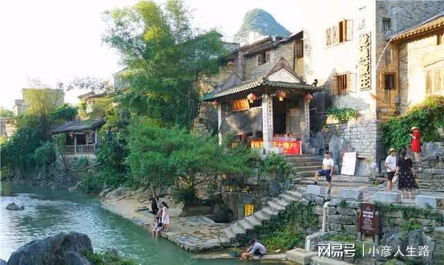 廣西黃姚古鎮,享受慢旅行的樂趣
