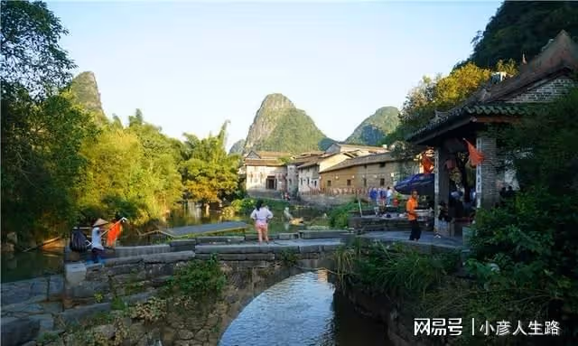 廣西黃姚古鎮,享受慢旅行的樂趣