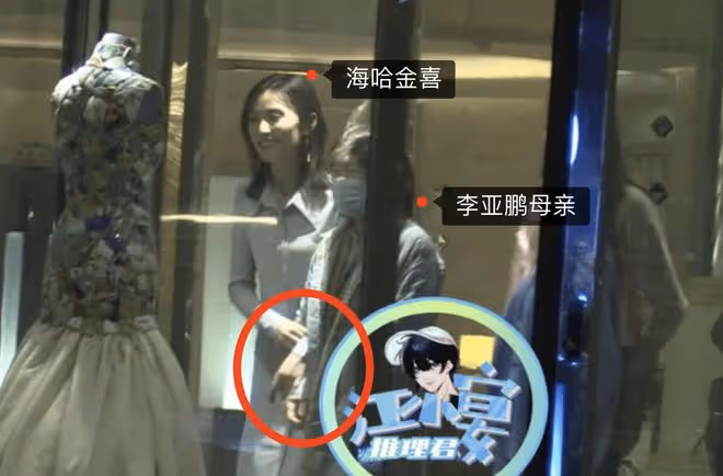 海哈金喜首曬與李亞鵬母親同框，婆媳貼春聯好和睦，豪宅裝修簡約