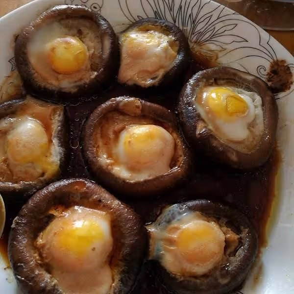 香菇鵪鶉蛋，賣相好營養豐富味道棒，挑食小孩也會喜歡