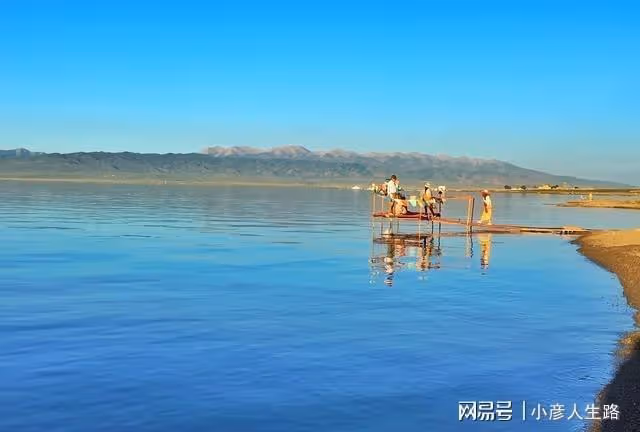 大西北不止有沙漠戈壁,還有我國最大的鹹水湖