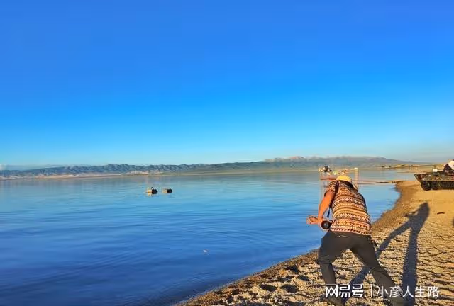 大西北不止有沙漠戈壁,還有我國最大的鹹水湖