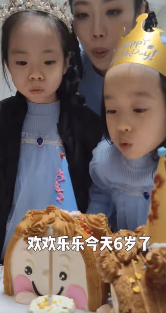 楊雲罕曬孕期照，為雙胞胎女兒慶生，楊陽洋承諾會保護妹妹有擔當