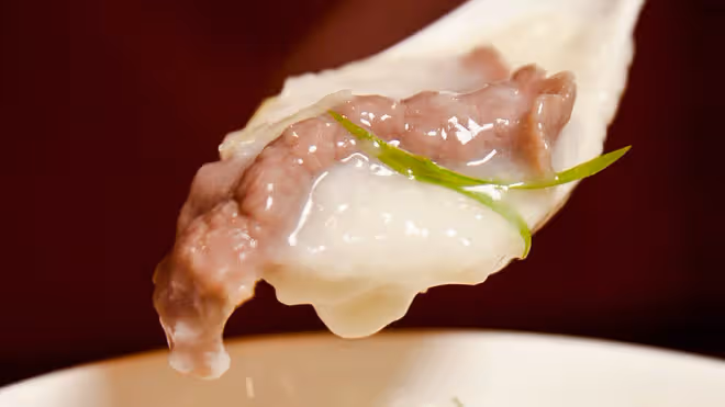 『淘最廚房』生滾牛肉粥，暖！