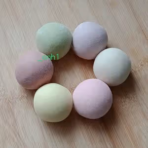 🌈彩虹包（空系A) *花兒饅頭216