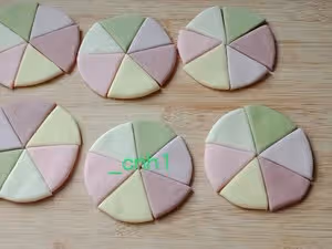 🌈彩虹包（空系A) *花兒饅頭216