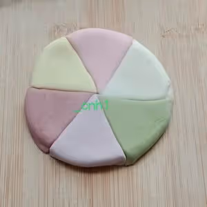 🌈彩虹包（空系A) *花兒饅頭216
