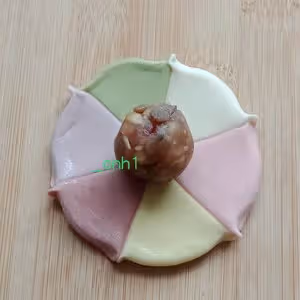 🌈彩虹包（空系A) *花兒饅頭216