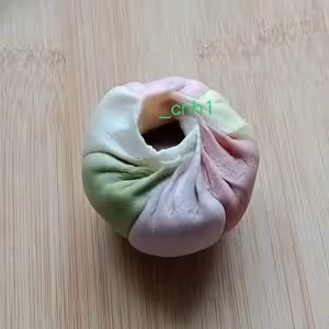 🌈彩虹包（空系A) *花兒饅頭216
