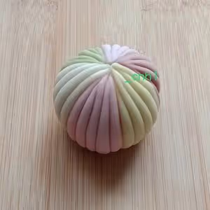 🌈彩虹包（空系A) *花兒饅頭216