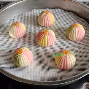 🌈彩虹包（空系A) *花兒饅頭216