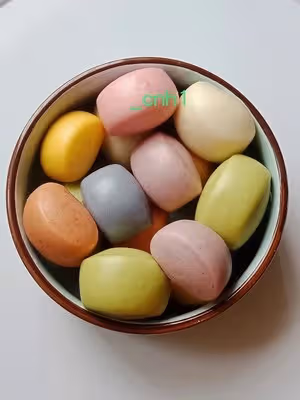 🌈彩虹包（空系A) *花兒饅頭216