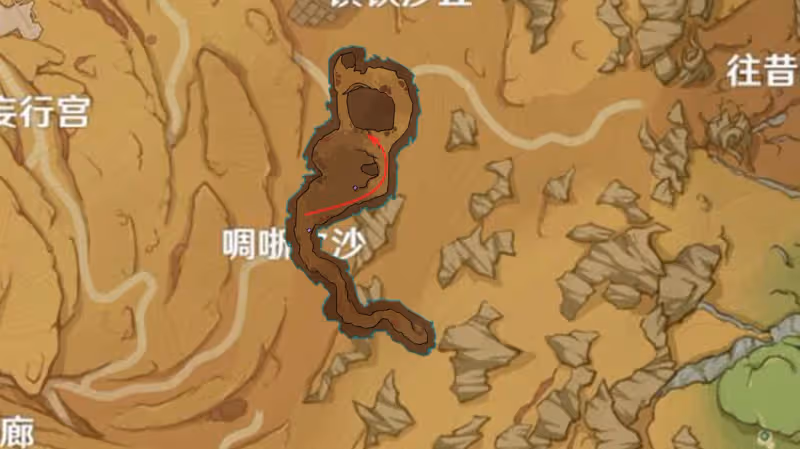 原神3.4須彌沙漠新增草神瞳分布圖 3.4新增沙漠草神瞳位置大全