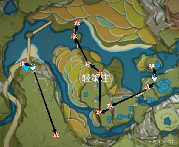 《原神》3.4版絕雲椒椒採集路線推薦