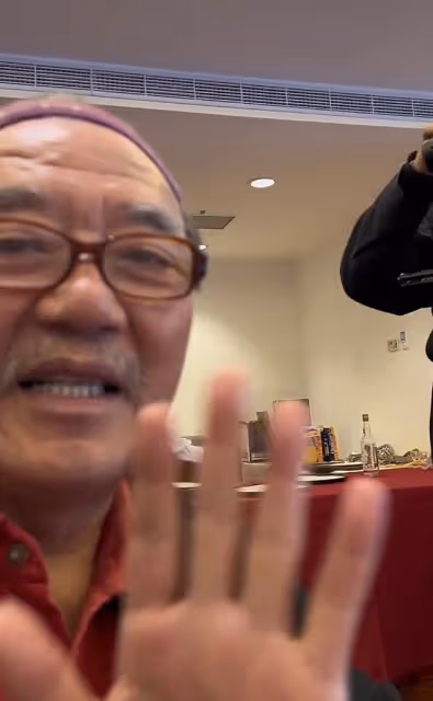 郝劭文回台辦婚禮，與二婚妻子穿著樸素，席開5桌宴請李立群等人