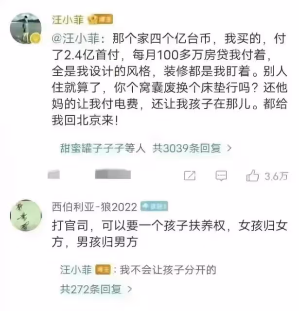 張穎穎與汪小菲和好，雙方團聚過年旅遊，男方忽視母親張蘭的感受