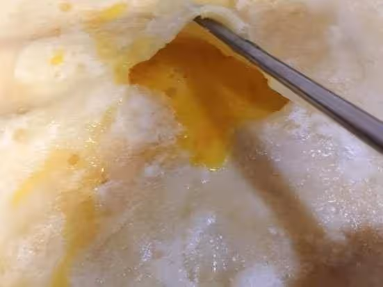 雞蛋灌餅，只要掌握了這個訣竅，保證各個鼓大泡，一次五張不夠吃
